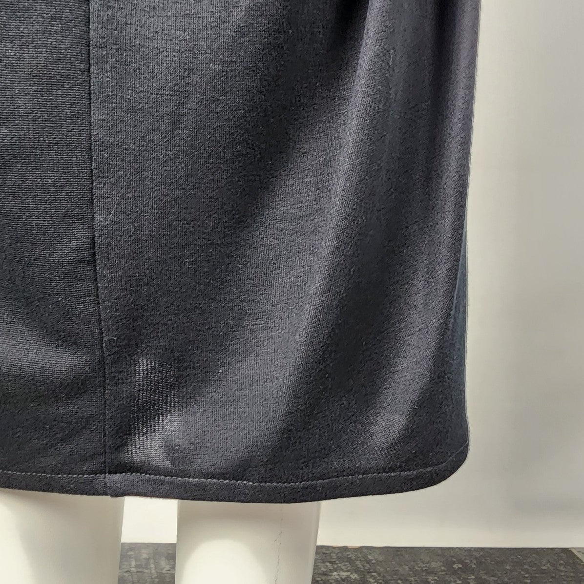 Black Knit Midi Dress Size S