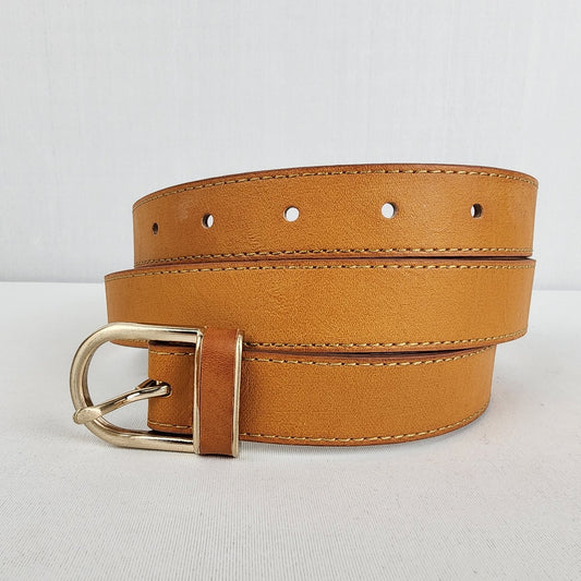 Brown Leather Belt Size M/L