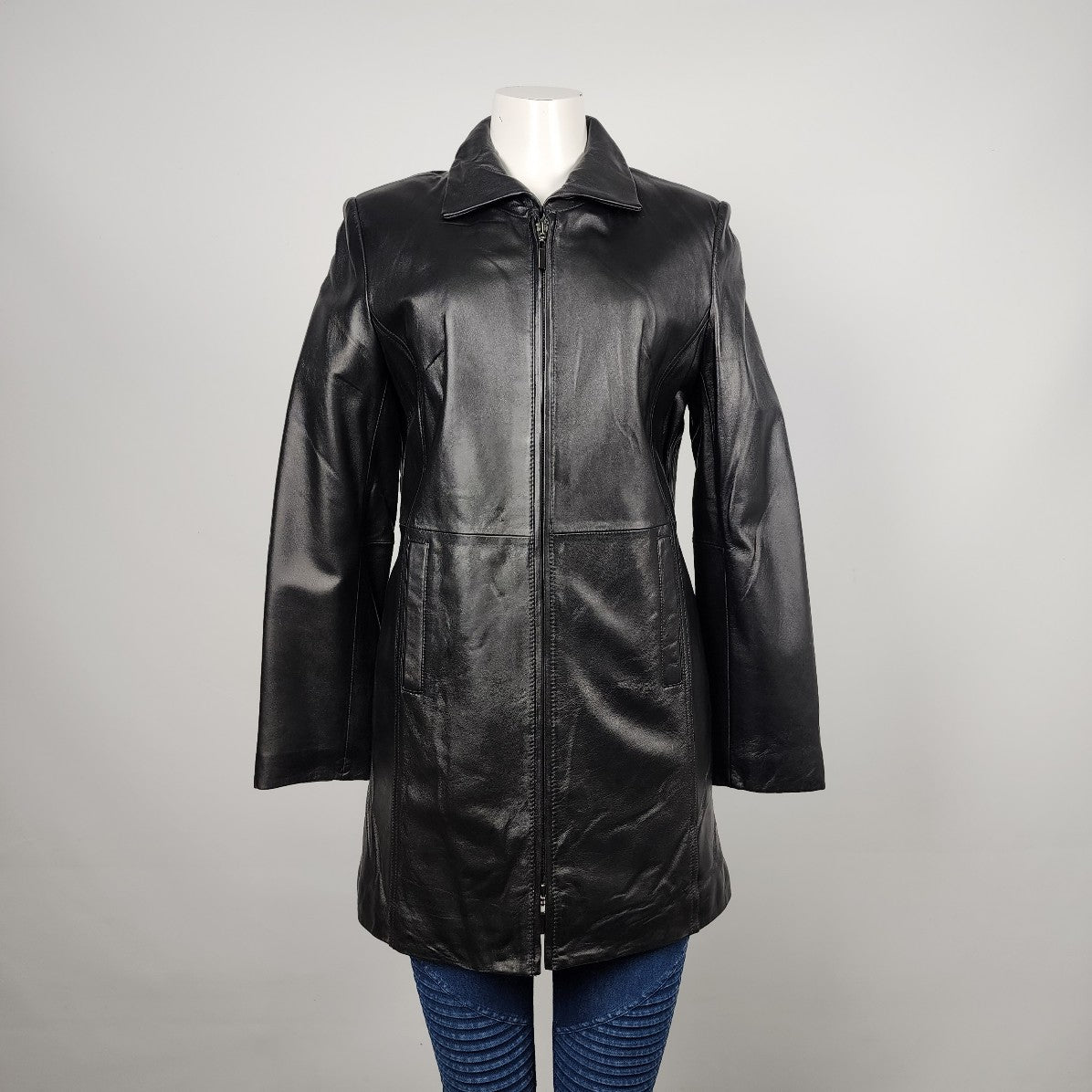 Jaclyn smith 2024 leather jacket