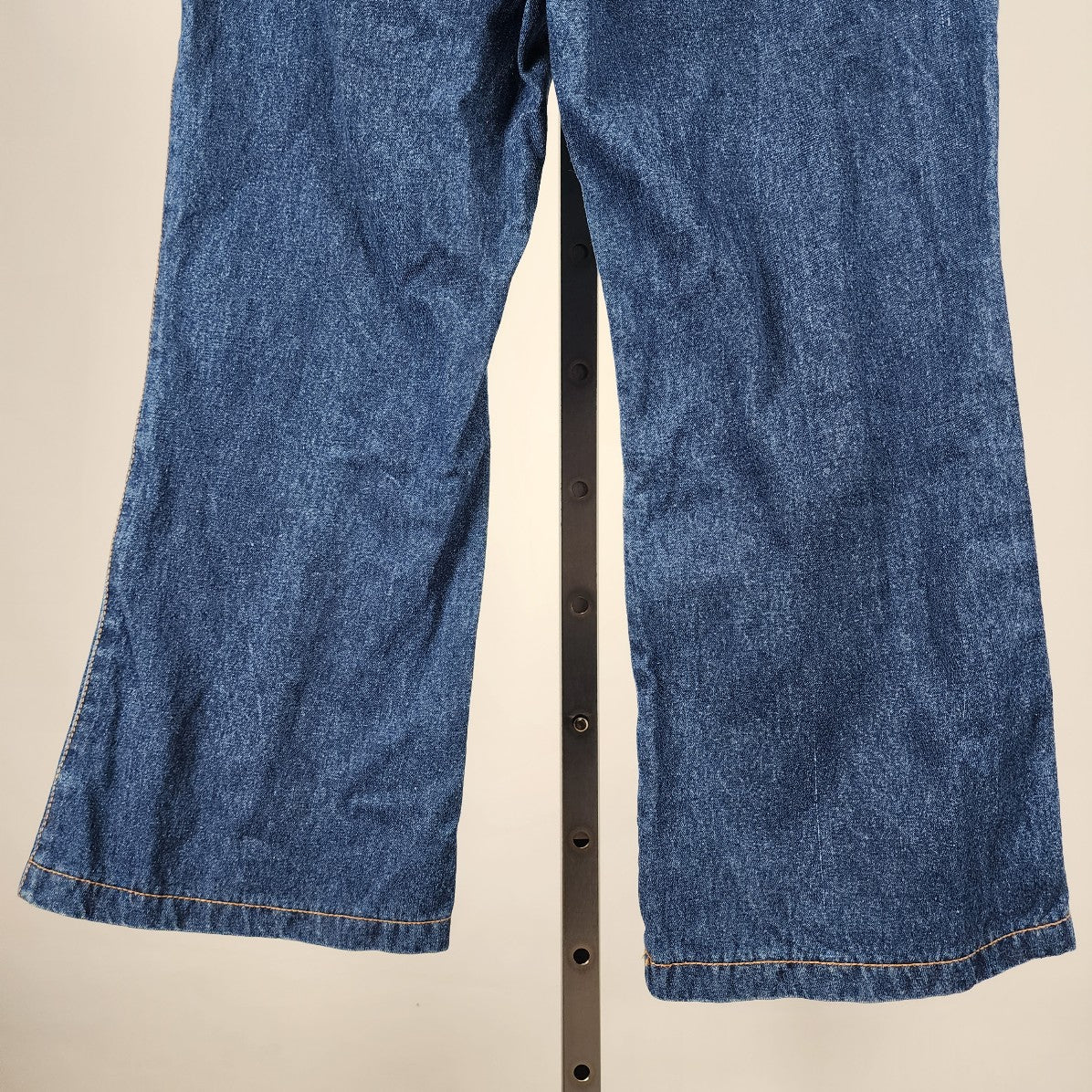 Jean Kingdom Blue Wide Leg Cropped Denim Capri Pants Size S – DYL