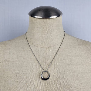 HMK Lic Stainless Steel Love Laugh Sister Pendant Necklace