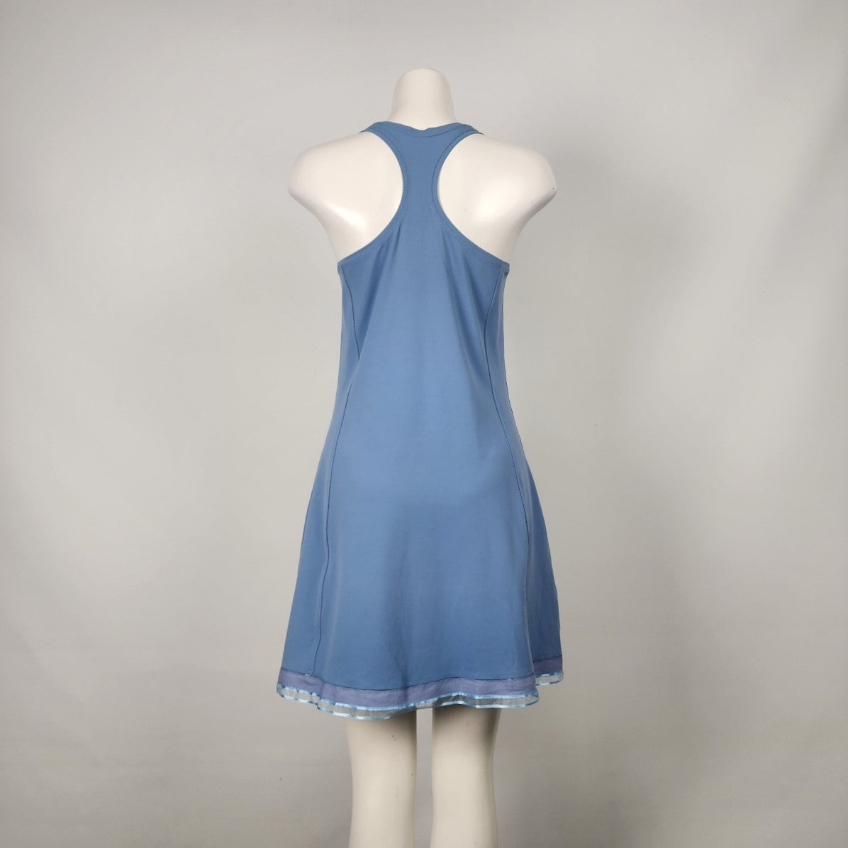 Athleta Blue On My Way Halter Dress Size L