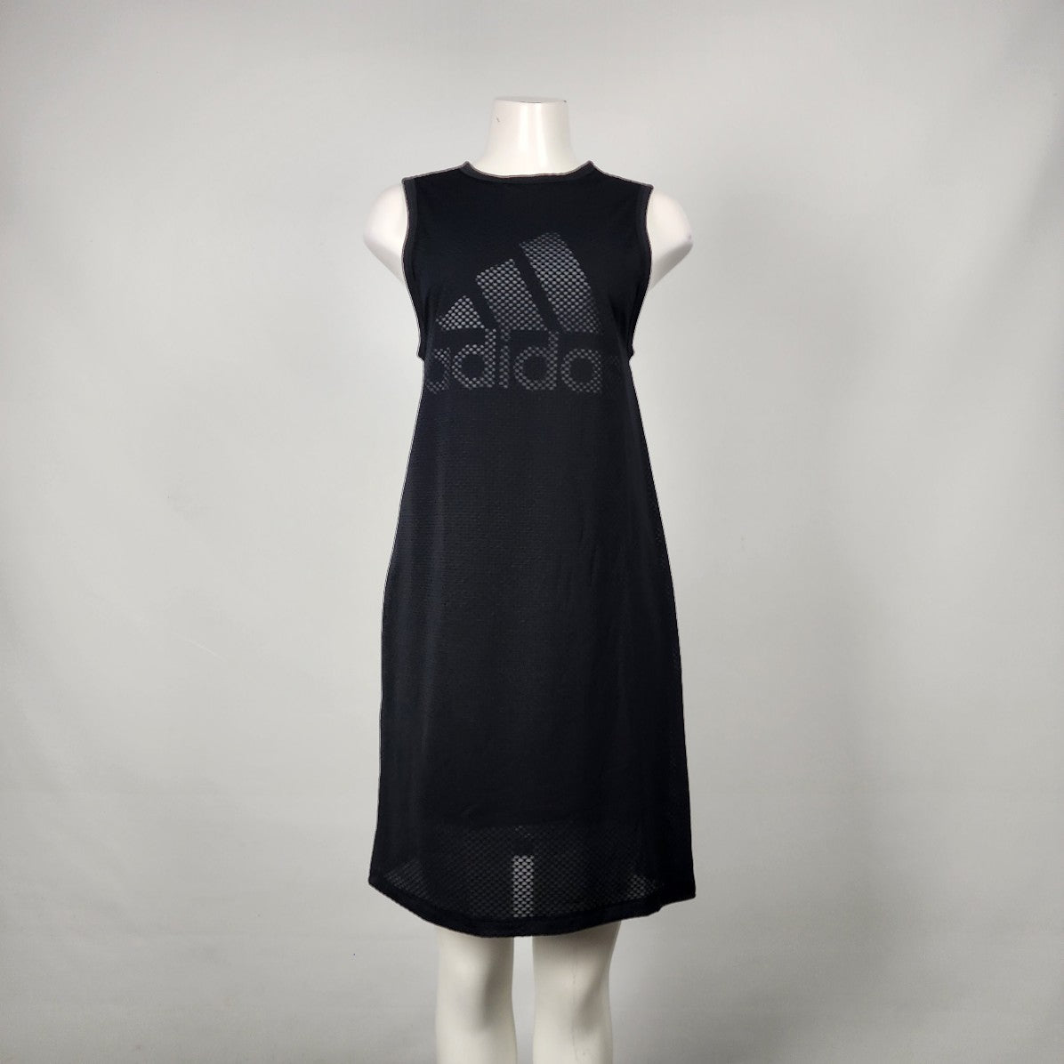 Adidas Black Athletic Jersey Sleeveless Dress Size S