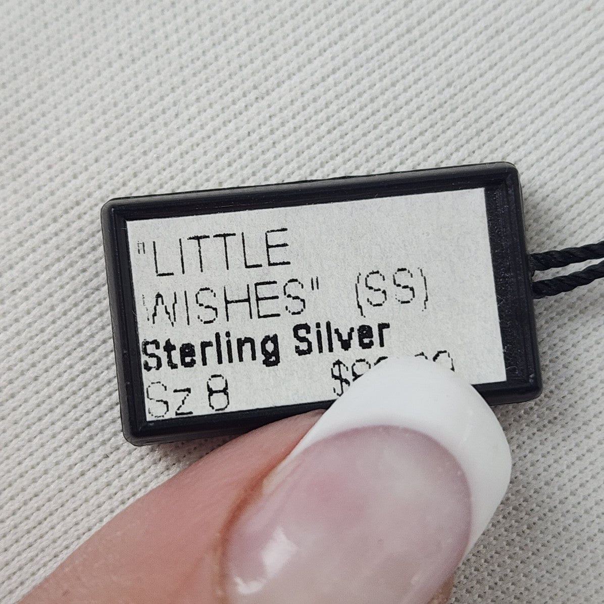 Fifth Avenue Collection 925 Sterling Silver Little Wishes Ring Size 8