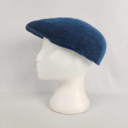 Smiling Valley Alpaca Blue Cap Hat