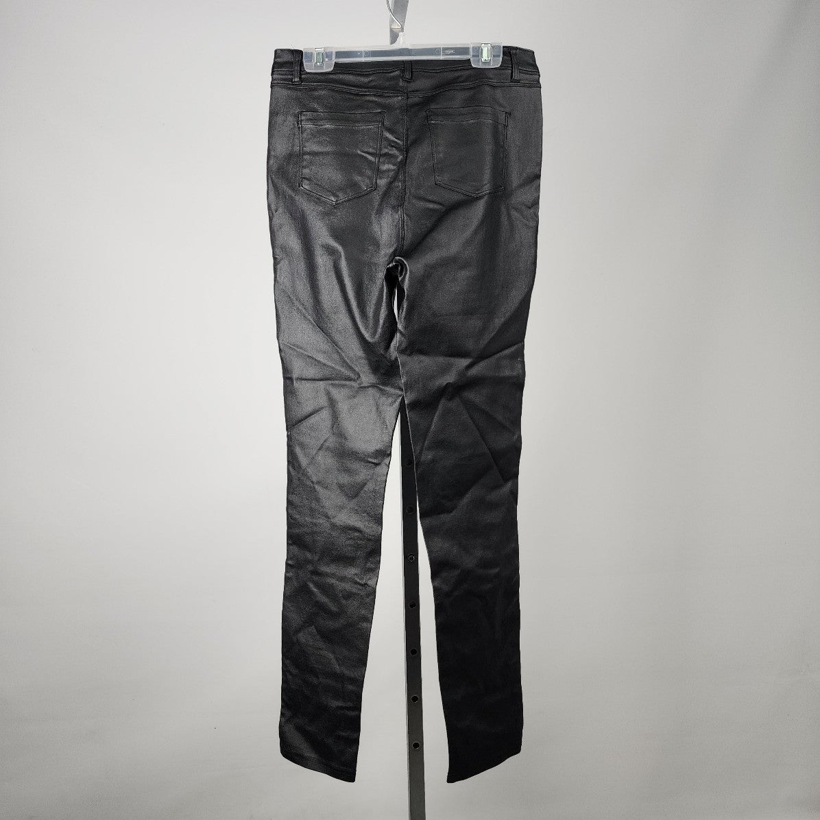 Chocolate Black Metallic High Waisted Pants Size L