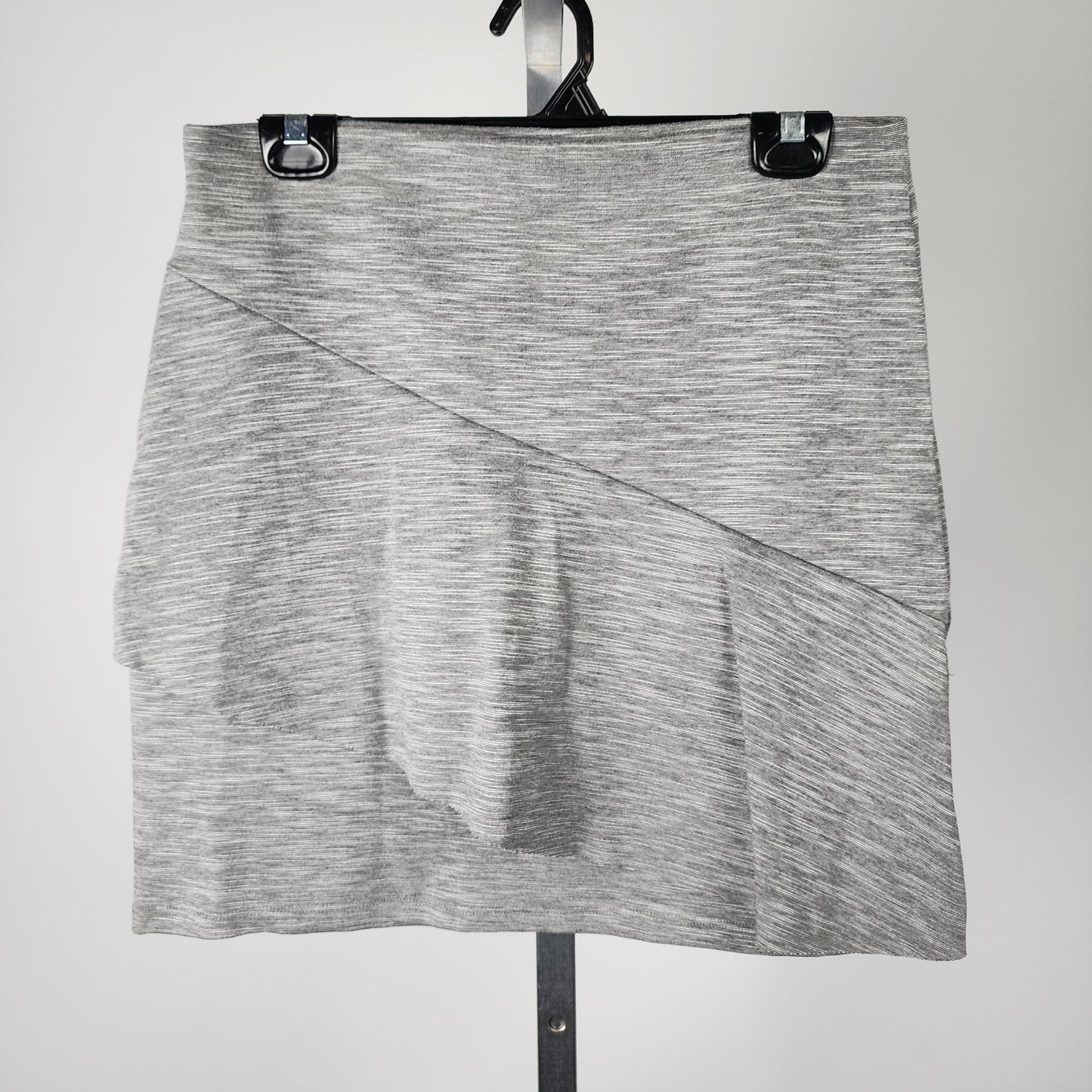 Retro Luxe Heathered Grey Skirt Size M/L