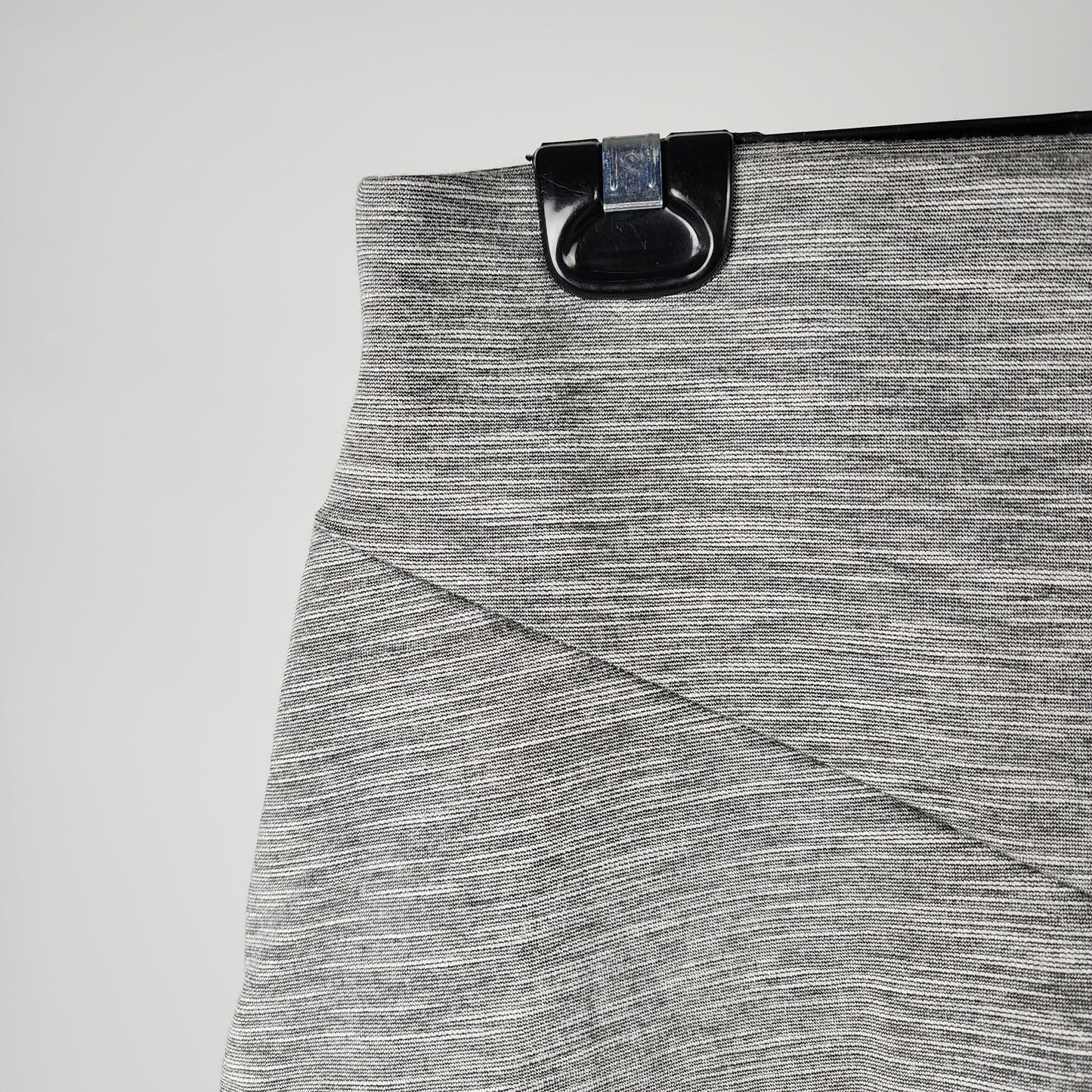 Retro Luxe Heathered Grey Skirt Size M/L