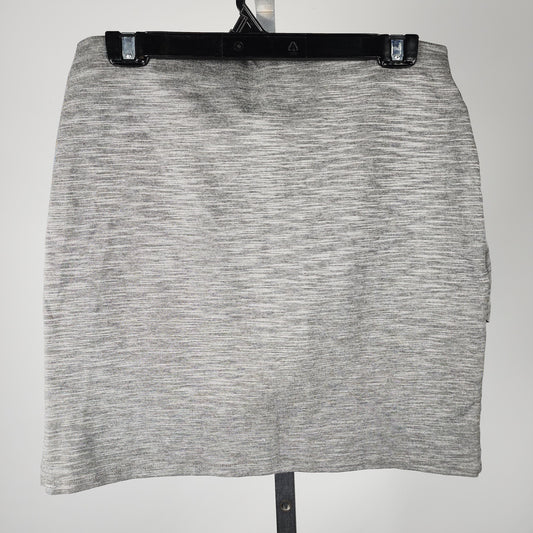 Retro Luxe Heathered Grey Skirt Size M/L