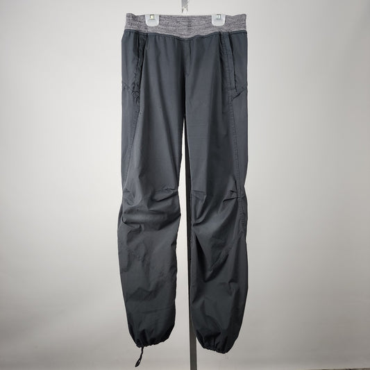 Lululemon Grey Nylon Track Pants Size 6