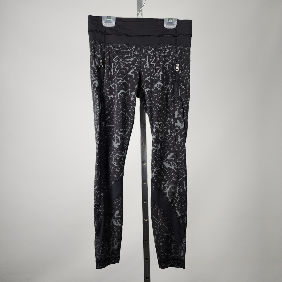 Lululemon Inspire Tight II Luxtreme Star Crushed Coal Black Size 6