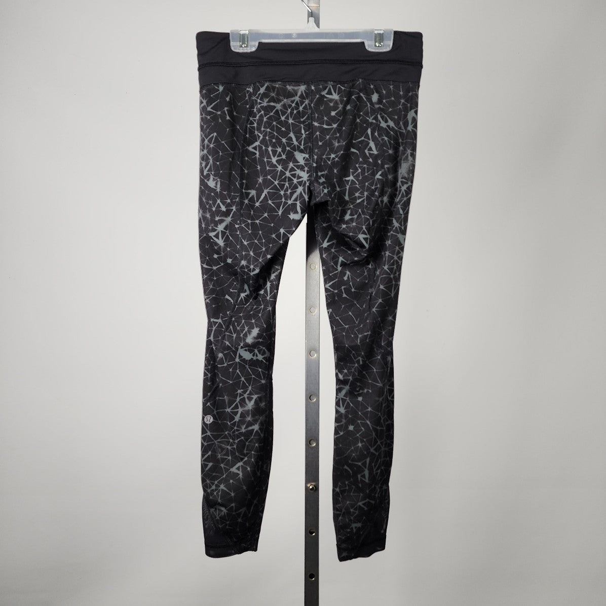 Lululemon Inspire Tight II Luxtreme Star Crushed Coal Black Size 6