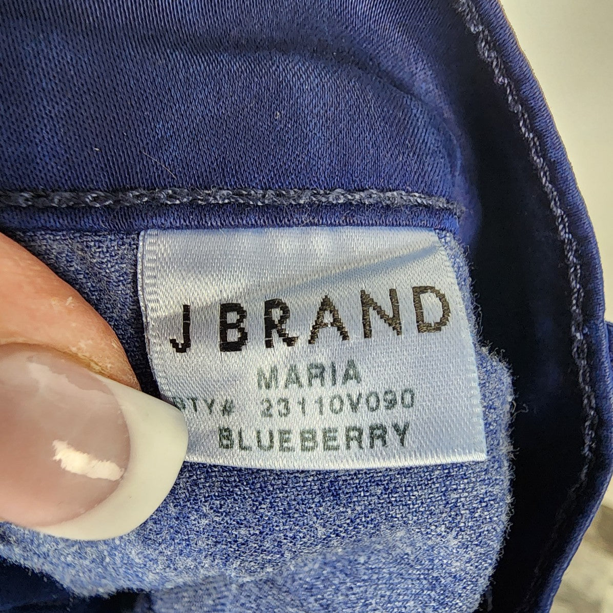 J Brand Blueberry Maria High Rise Skinny Jeans Size 31