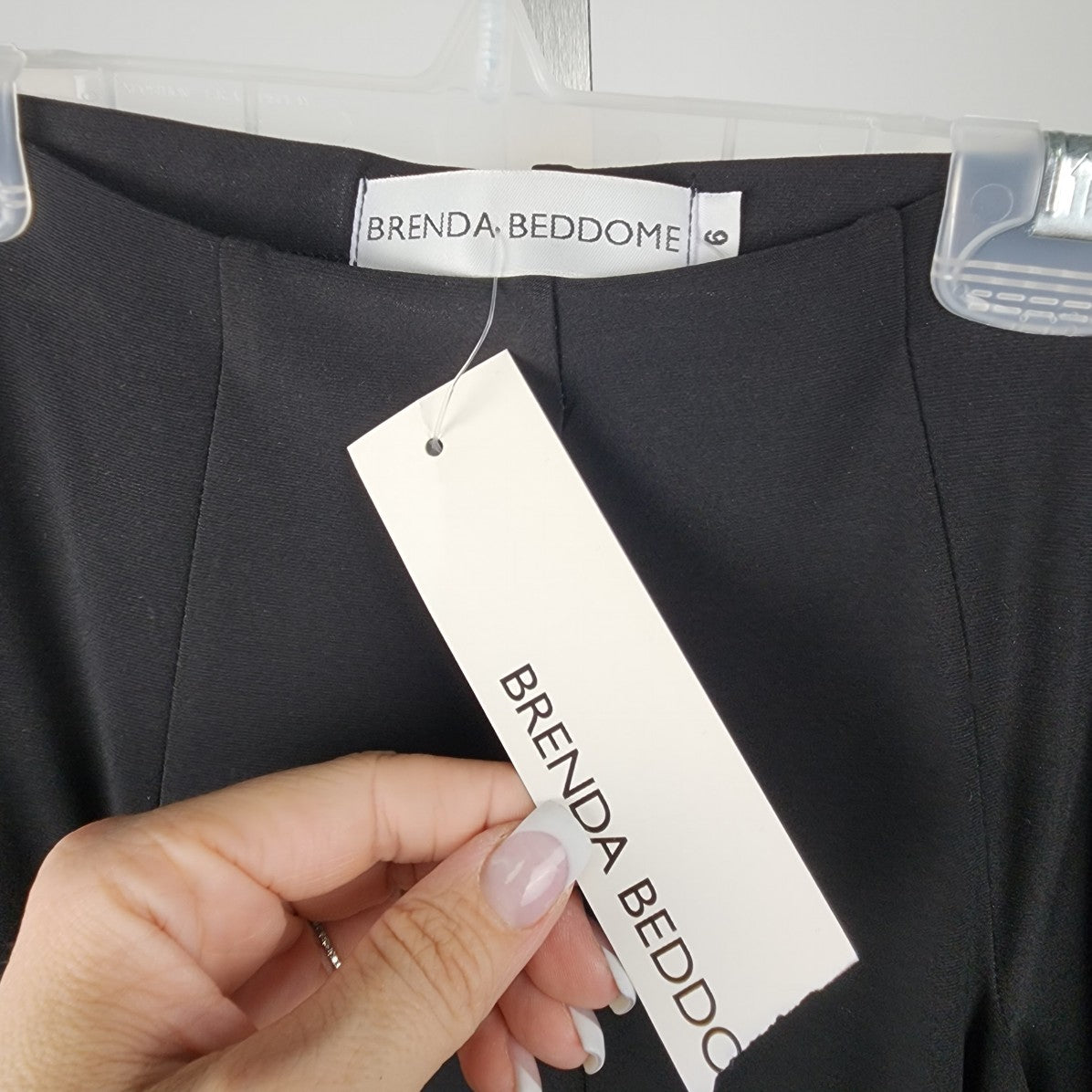 Brenda Beddome Black Balloon Midi Skirt Size 6