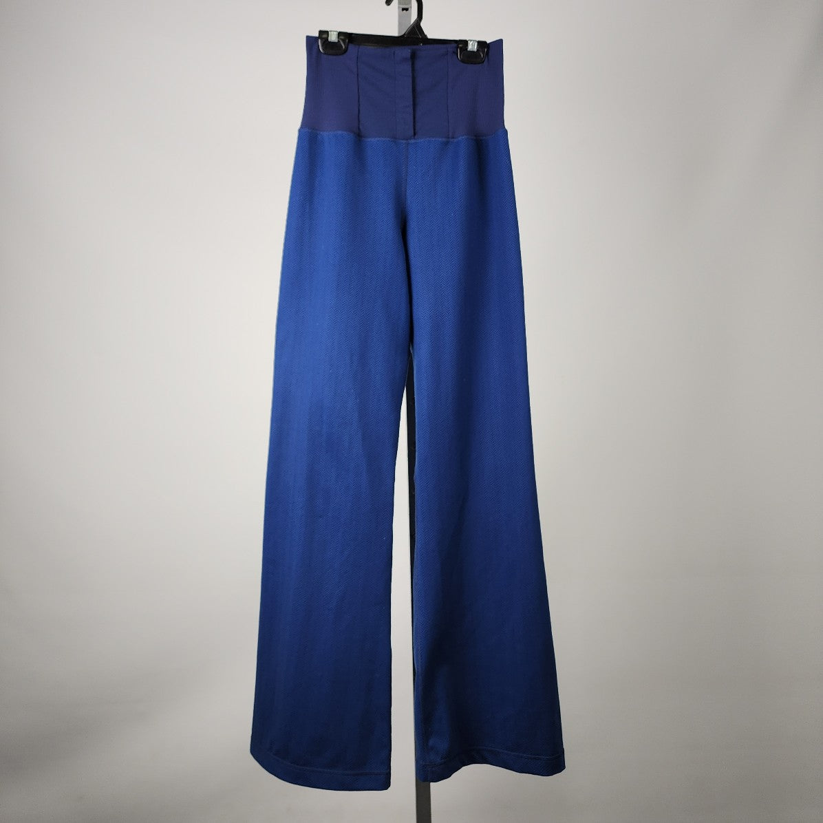 Lululemon Navy Blue Super High Rise Flare Leg Pants Size 8