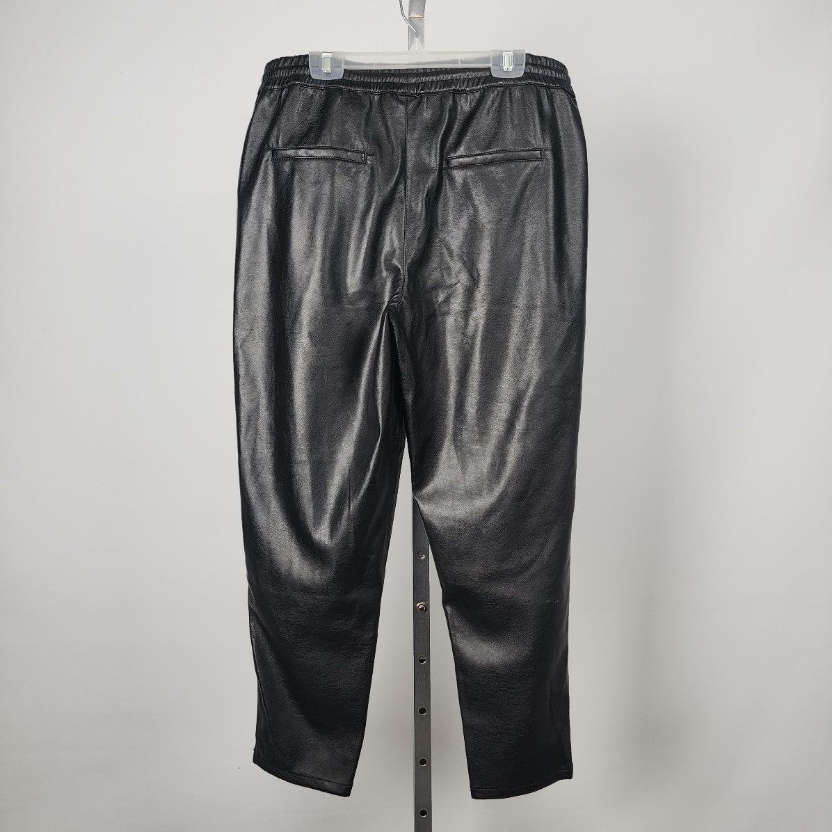 Blank NYC Black Vegan Leather Pants Size M
