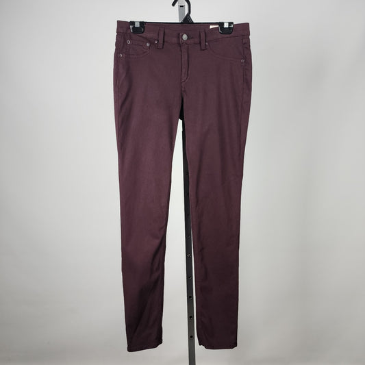 rag & bone Wine Purple Skinny Cotton Jeans Pants Size 30