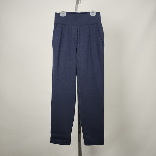 Kit & Ace Navy Cashmere high Waisted Sweat Pants Size 6