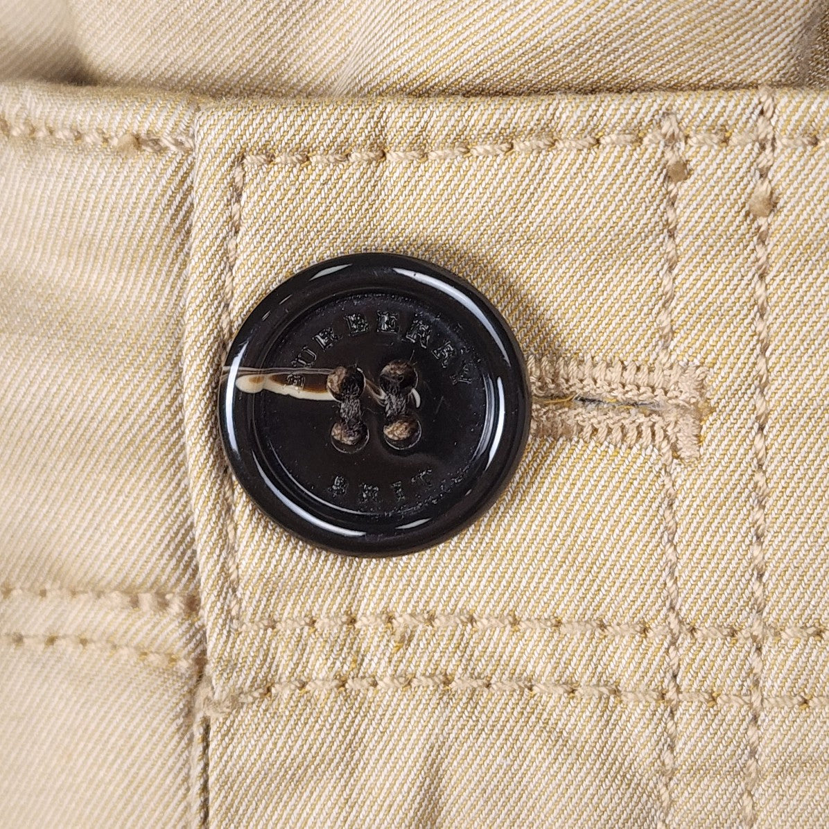 Burberry Brit Beige Cotton Khaki Pants Size 8