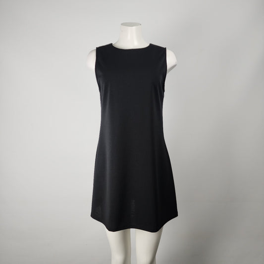 Zara Black Shift Mini Dress Size M