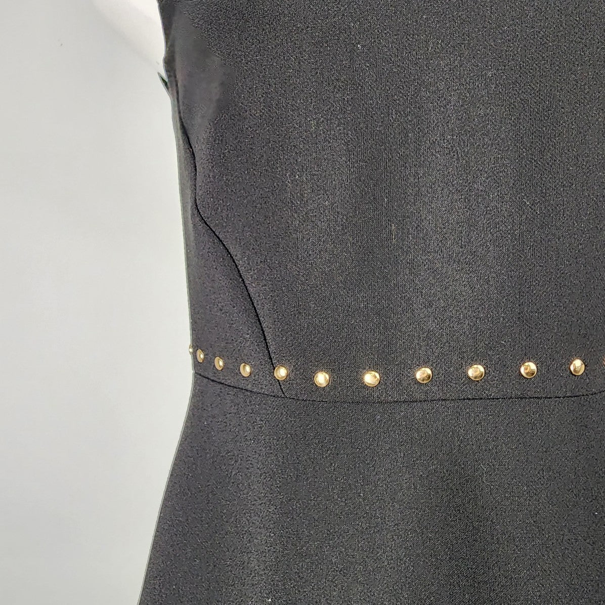 kate spade Black & Gold Fit & Flare Dress Size 4