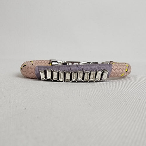 Stella & Dot Know the Ropes Blush Bracelet