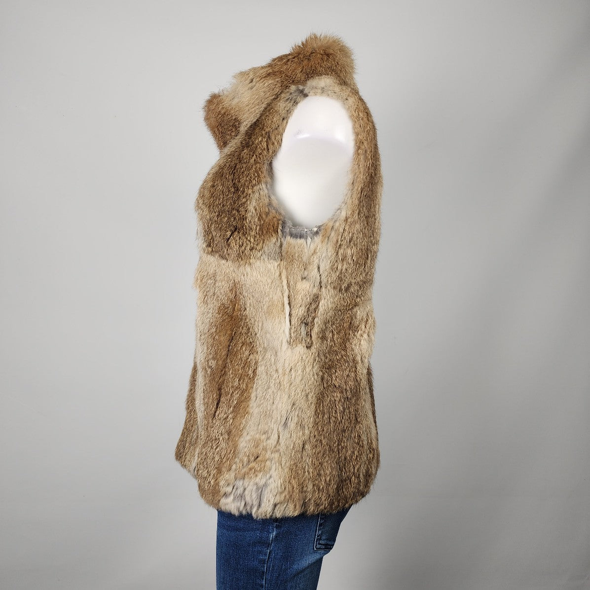 Michael kors fur outlet vest