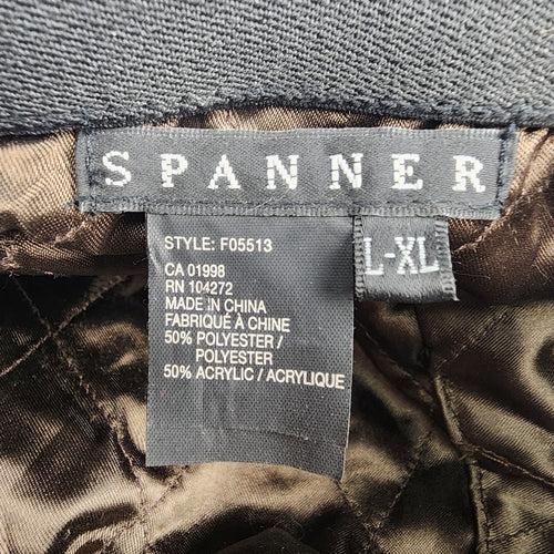 Spanner Brown Faux Fur Hat Size L/XL