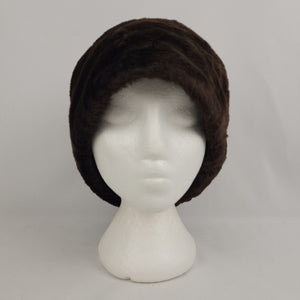 Spanner Brown Faux Fur Hat Size L/XL