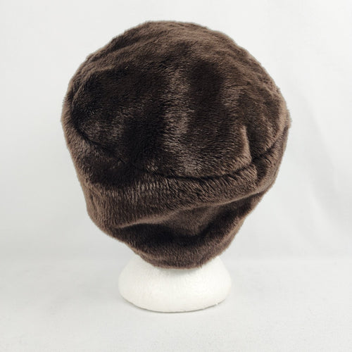 Spanner Brown Faux Fur Hat Size L/XL