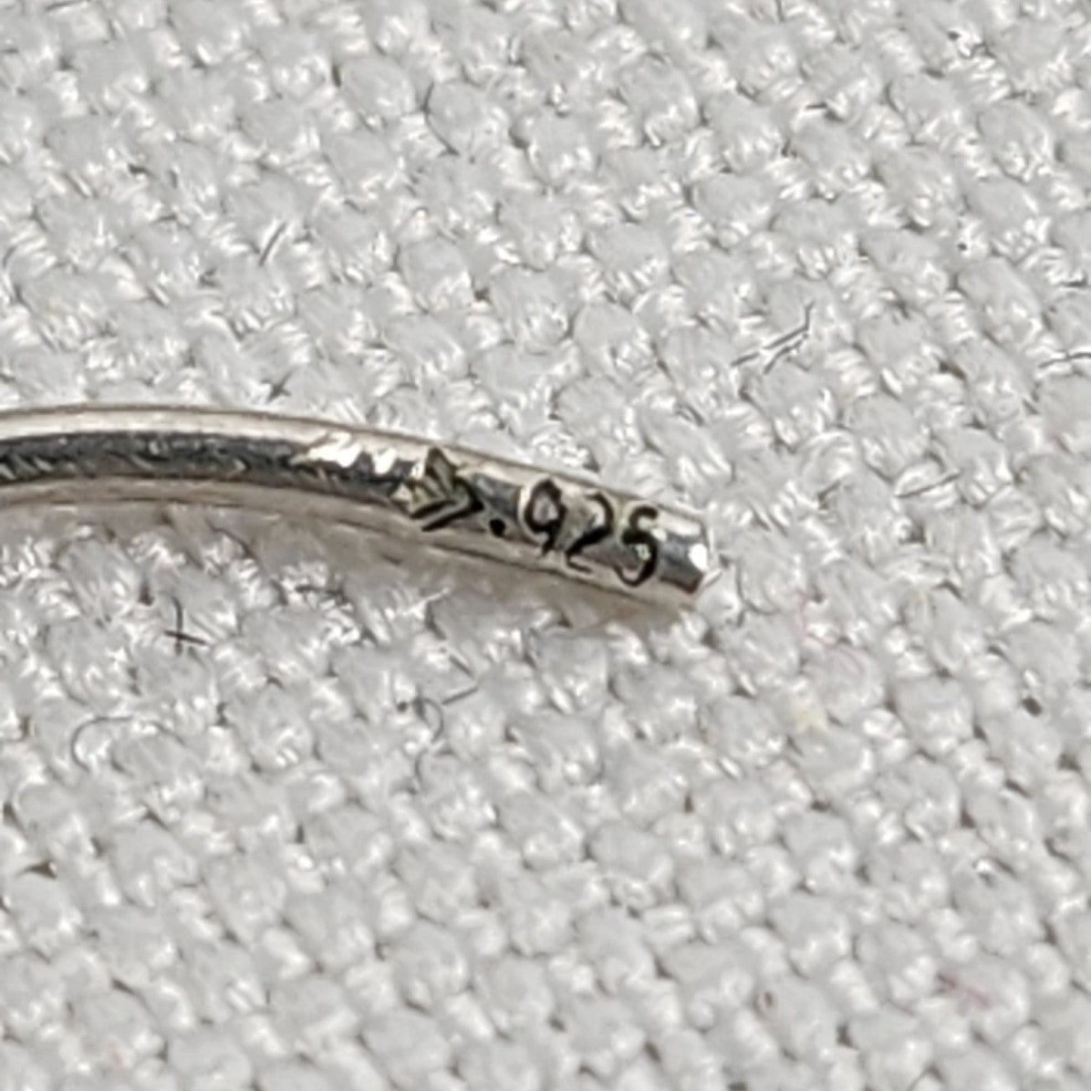 Silpada Matte 925 Sterling Silver Cut Out Earrings