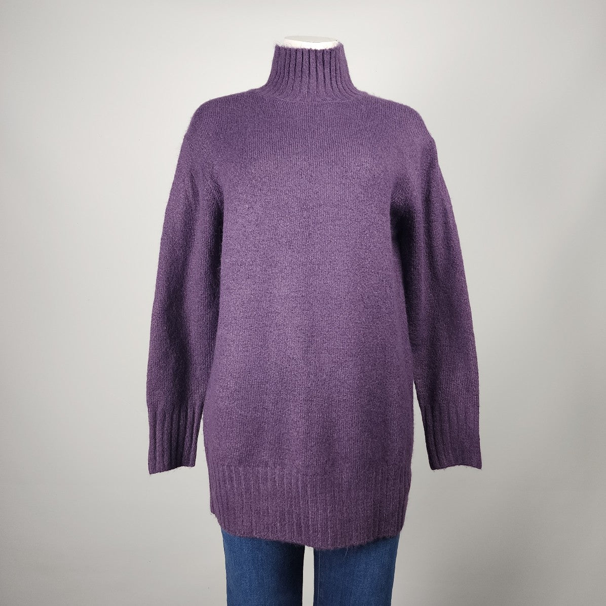 CORE Life Purple Turtle Neck Soft Knit Sweater Size S