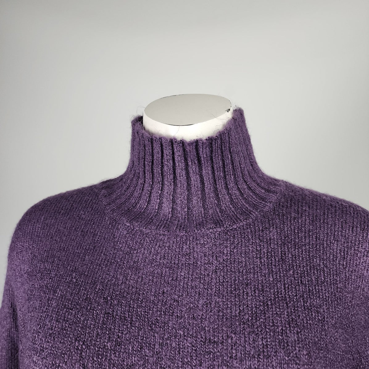 CORE Life Purple Turtle Neck Soft Knit Sweater Size S