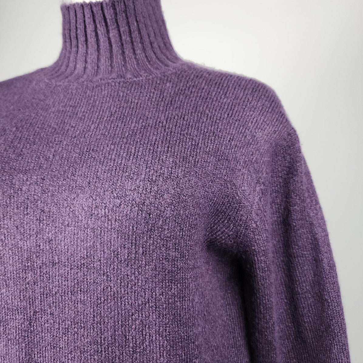 CORE Life Purple Turtle Neck Soft Knit Sweater Size S