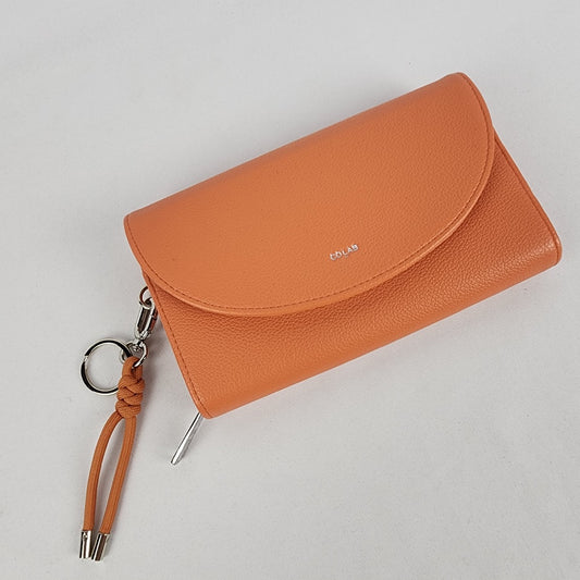 Colab Orange Wallet Wristlet