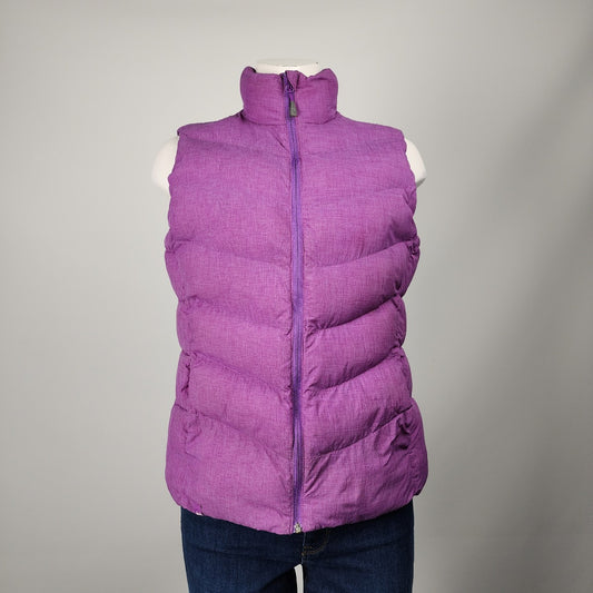 Wind River Purple Puffer Vest Size M
