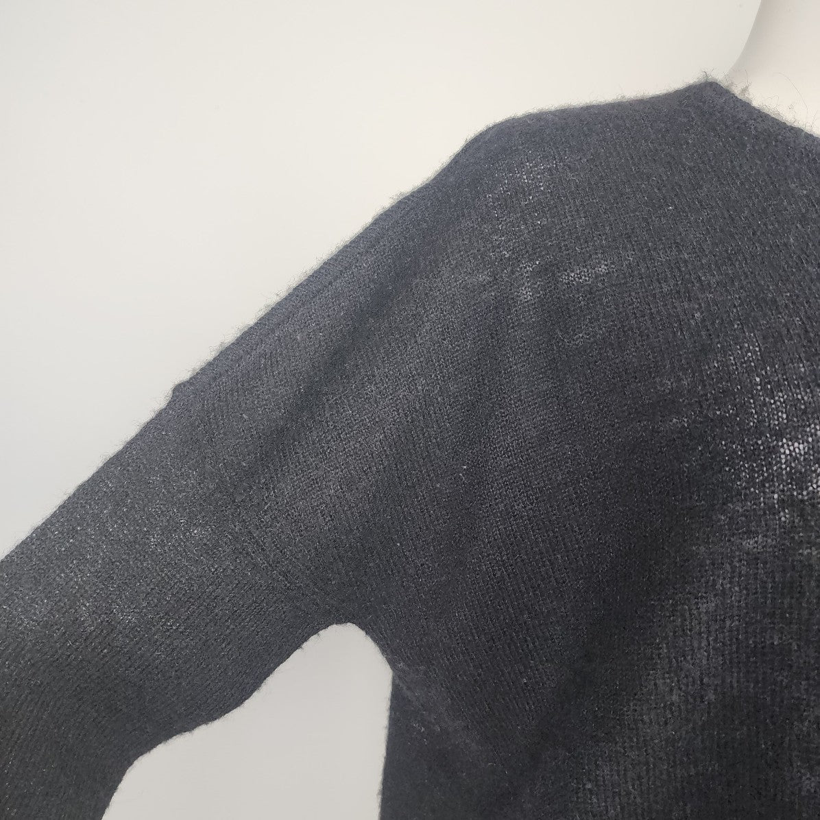 ELK Black Alpaca Knit Sweater Size 6