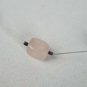 Silpada Rose Quartz & Pearl 925 Silver Necklace