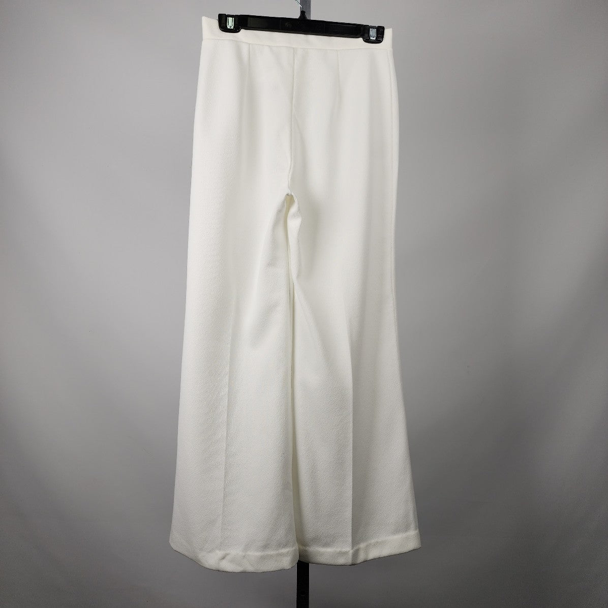 Vintage White Belle Bottom Pants Size S