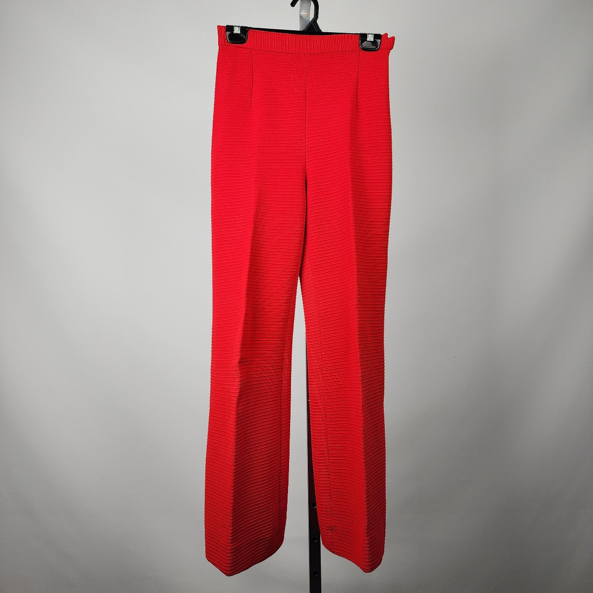 Vintage Red Wide Leg Trouser Pants Size S