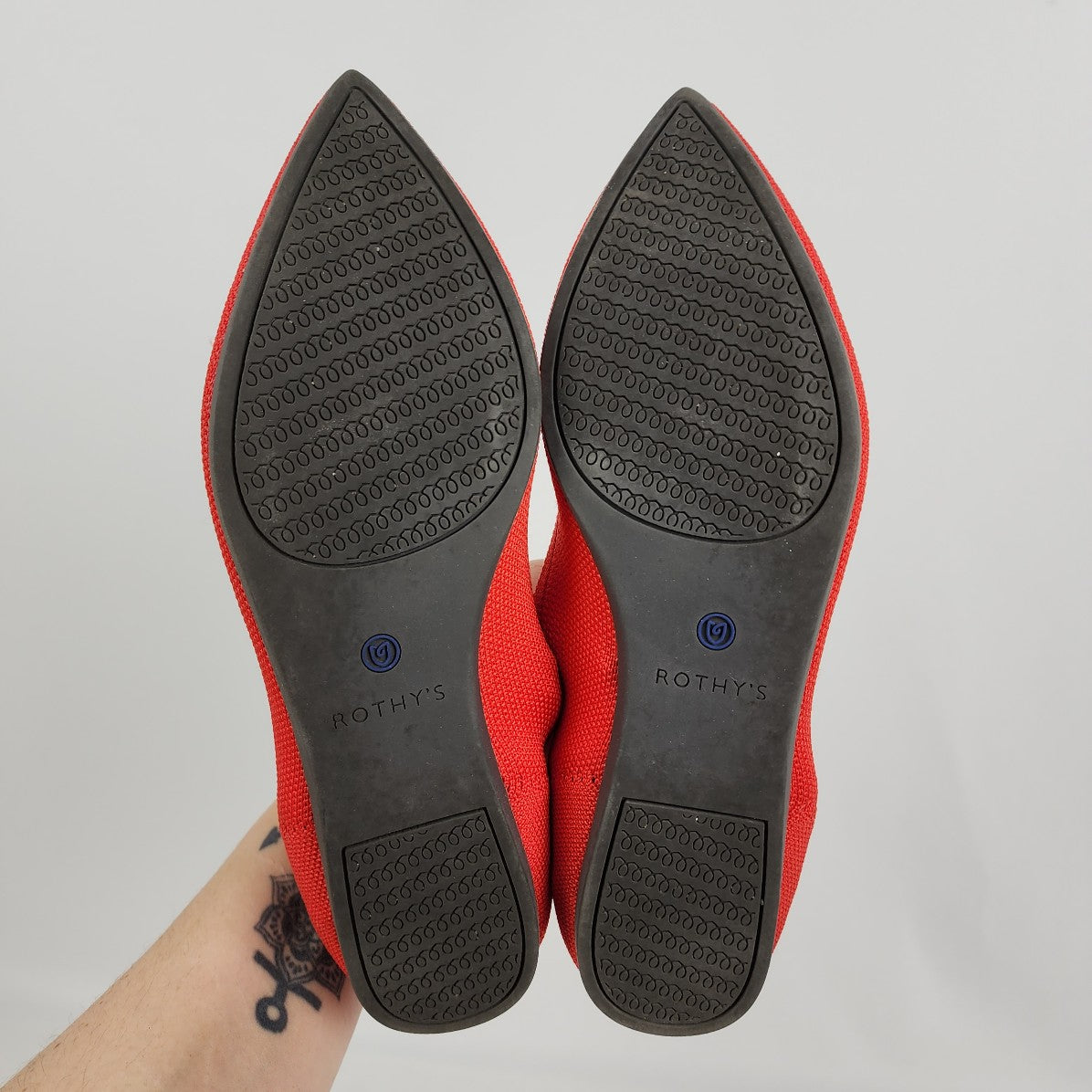 Red flats hot sale size 5