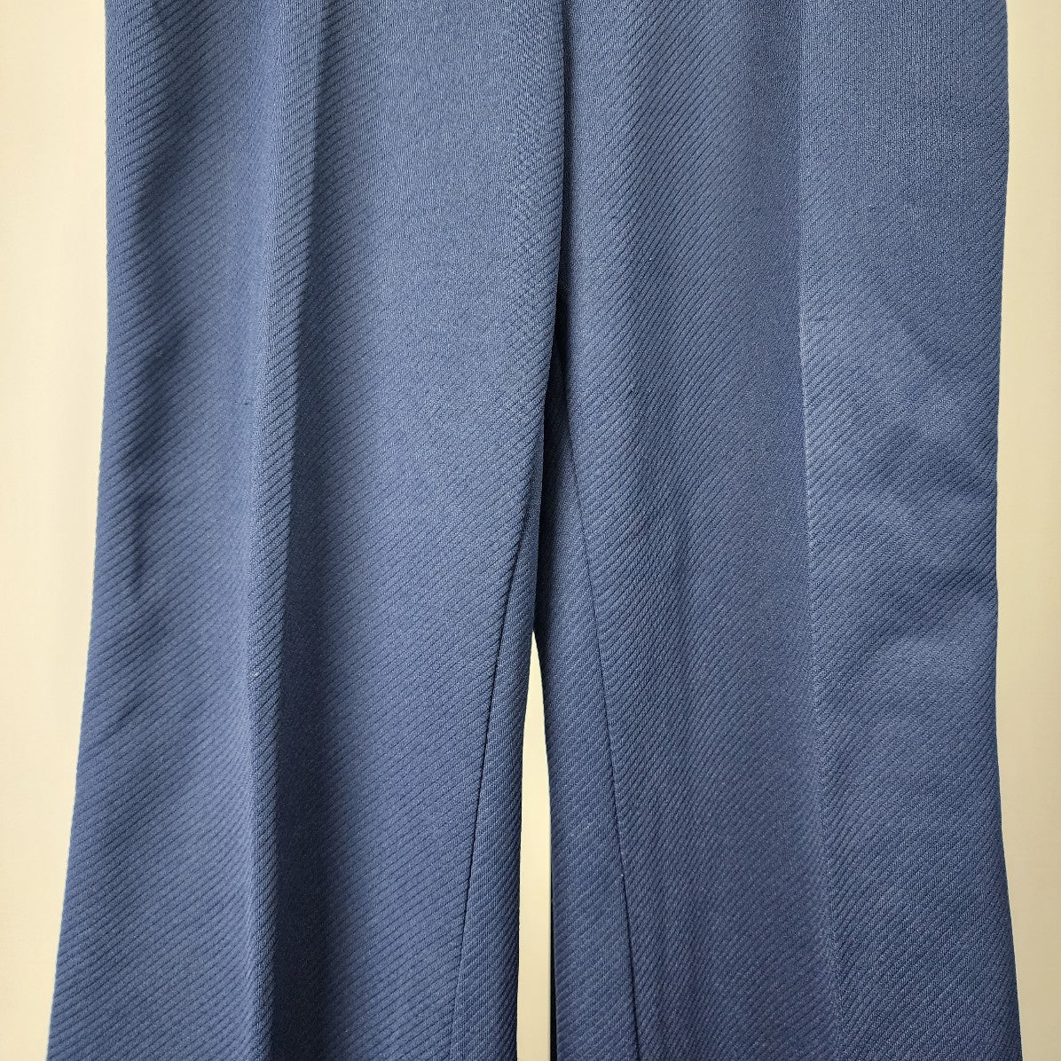 Vintage Blue Wide Leg Trouser Pants Size M