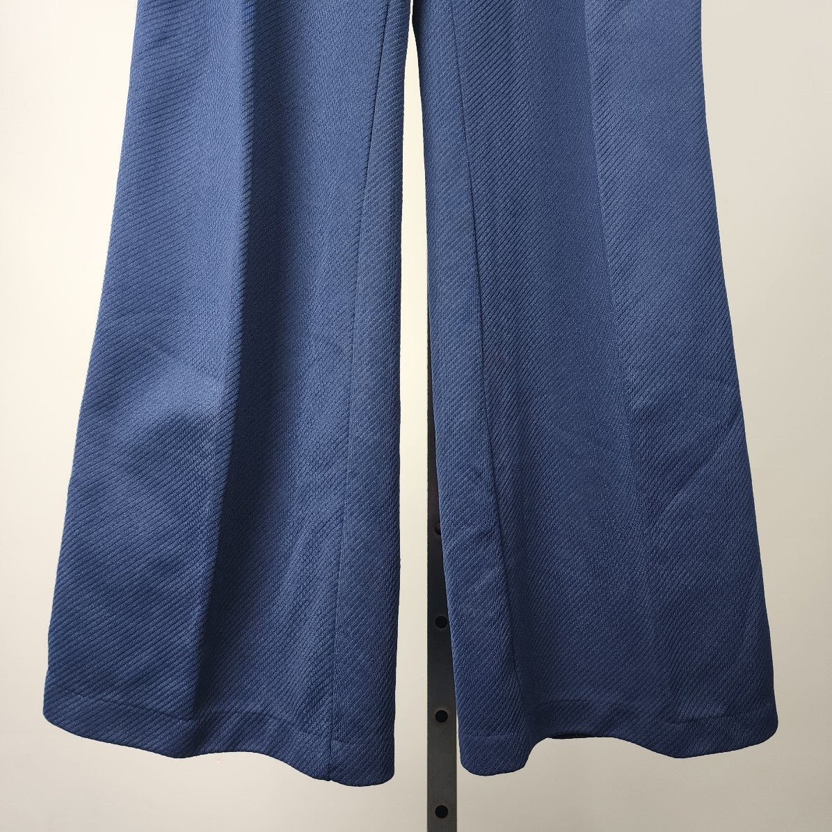 Vintage Blue Wide Leg Trouser Pants Size M