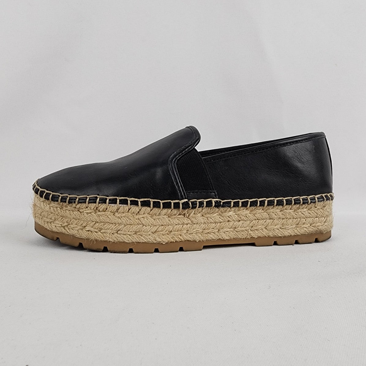 Sam Edelman Black Platform Espadrilles Size 9