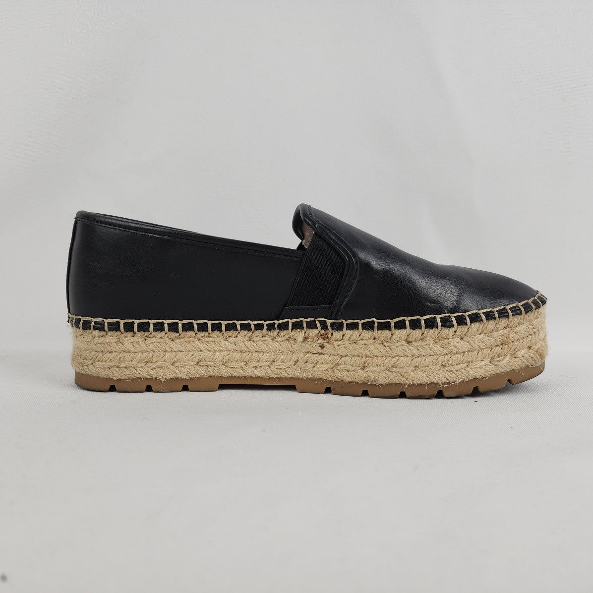 Sam Edelman Black Platform Espadrilles Size 9