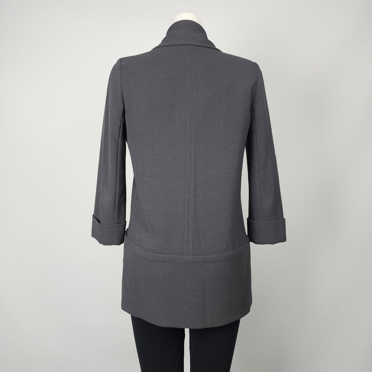 Wilfred Grey Crepe Chevalier Jacket Blazer Size 2
