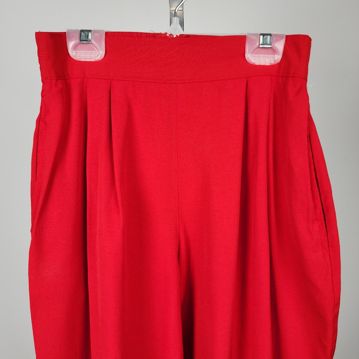 Vintage Editions Lifestyle Red High Waisted Dress Pants Size S