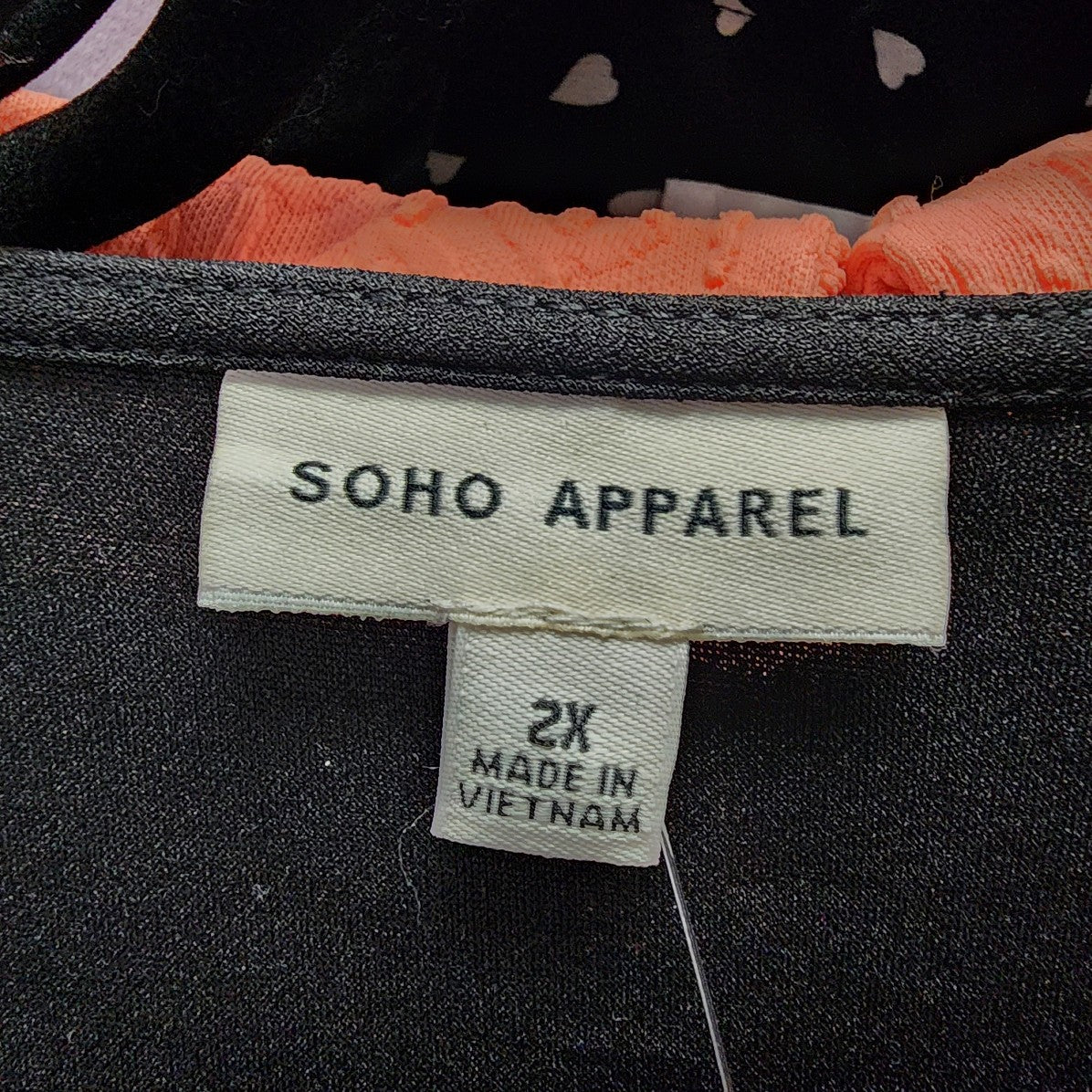 Soho Apparel Black Blazer Jacket Size 2X