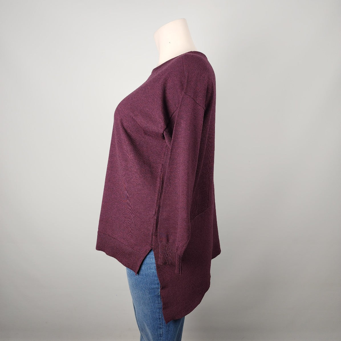 Verve Ami Purple Knit Sweater Size 2XL