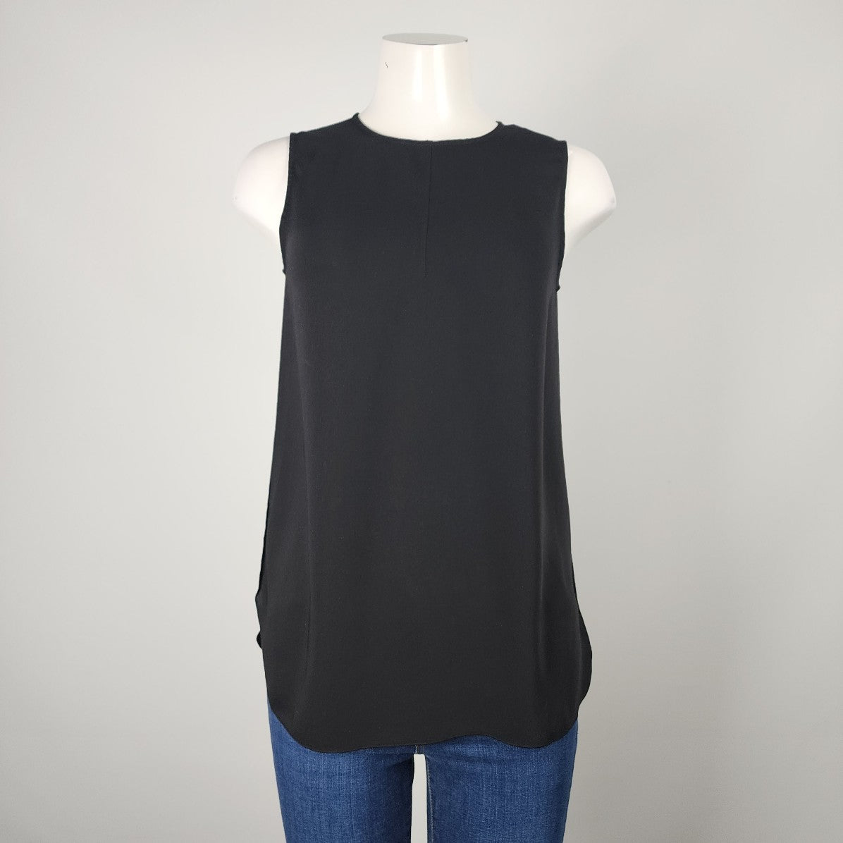 Babaton Black Sleeveless Blouse Size S